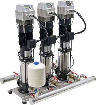 AS4020 Certified for potable water YJET W ARRA NTY VERTICAL MULTISTAGE PUMP SETS yjet offers a wide range of packaged pump sets in fixed speed or Variable Speed Drive (VSD).