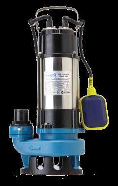 V SERIES V750 APPLICATION Stormwater Septic treatment systems Waste / Greywater transfer Sump draining FEATURES Stainless steel motor and pump shaft Double mechanical seal with oil barrier and lip