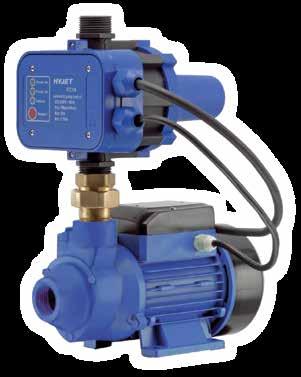D SERIES PRESSURE PUMPS YJET W ARRA NTY DT370 APPLICATION Garden water supply and irrigation Rainwater tank pump set Water transfer