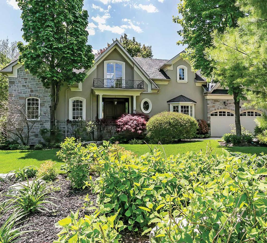 THE TOTAL PACKAGE IN OLD OAKVILLE Well-appointed custom home in enchanting Old Oakville. This home is situated on almost half an acre on a quiet street, just steps from downtown.