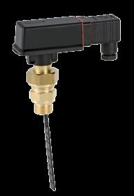 6 Flow monitoring Flow switches VHS06, VK306 // for insertion installation VHS06 VK306 Your advantages Series VHS06 / VK306 Universal flow switches for DN 20 200 Adjustable for pipe size and setpoint