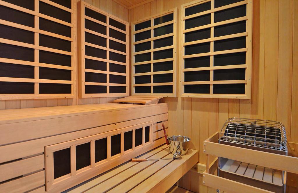 CUSTOM INFRARED AND INFRASAUNA For Residental and Commercial 2 CUSTOM INFRARED SAUNA ROOMS AND 2-IN-1 COMBINATION TRADITIONAL FINNISH SAUNA PLUS FAR-INFRARED As infrared saunas have grown in