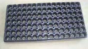 Prepare the trays with the J7C by watering the pellets thoroughly for expansion. Inform for the possibilities to do this mechanically with our Jiffy Expandomatic 4.