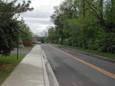 unsafe Before and after, West Howard Avenue: Clearly