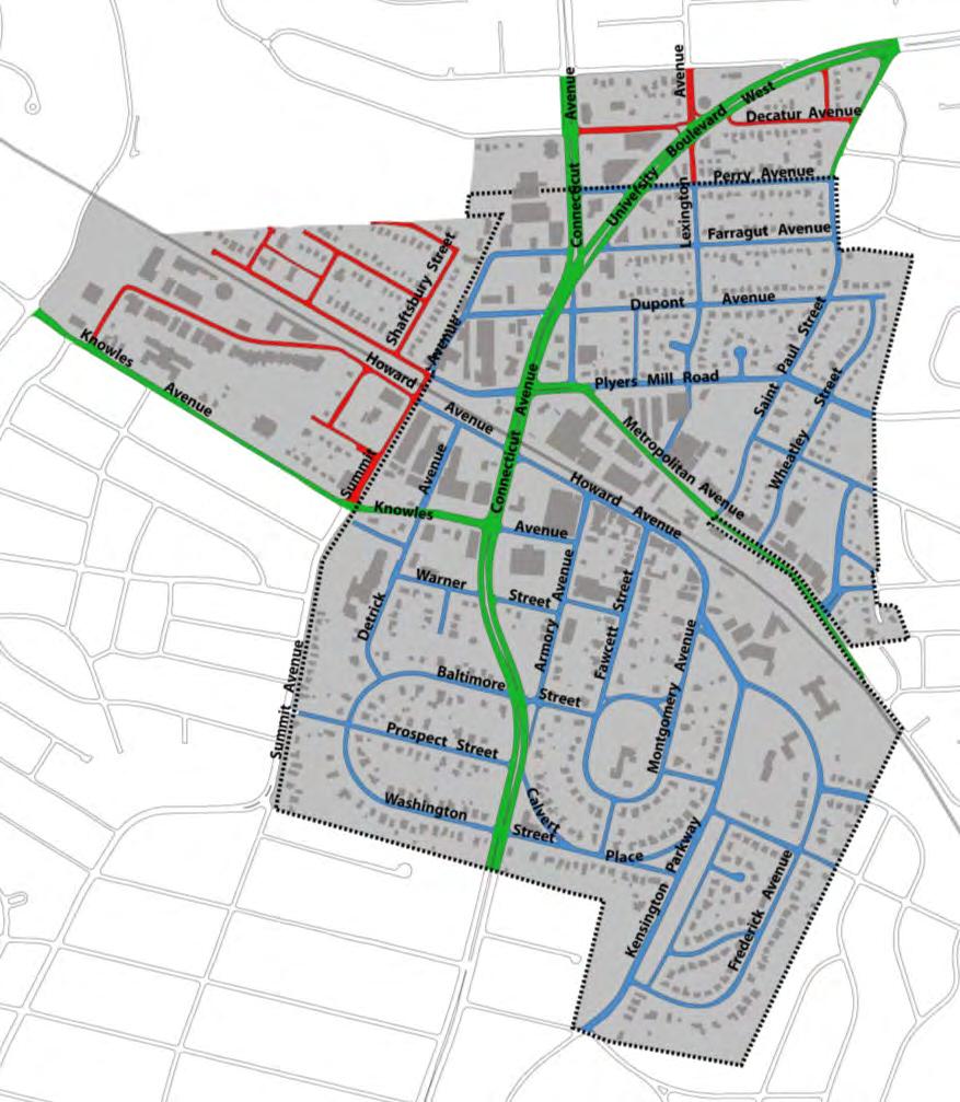resources Street Jurisdictions and Standards The streets within the Plan area are under varying jurisdiction.