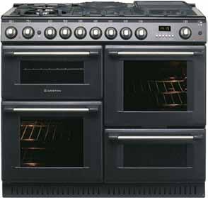 Upright Cookers CX109SV6 AUS 100cm 4 Cavity Upright Cooker 6 gas burners 2 hand button ignition Flame