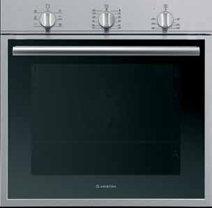 Anti-touch stainless steel 66lt gross oven capacity FK617 X AUS 60cm Luce Multifunction Oven 6 cooking functions: Traditional, Multi-Level,