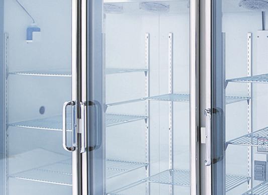 10 Cardinal Health Refrigerators and Freezers Roll-out drawers Optional stainless steel drawers offered as an alternative to standard open wire shelving are adjustable with full