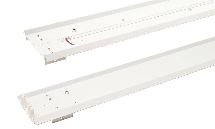 High quality components and attractive design makes the retrofit look like a new LED luminaire at a fraction of the cost.