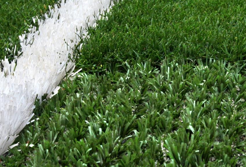 A new hybrid turf system for sport fields A natural turf