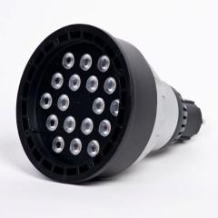 40 Available in 120V or 12V Lumens: 1900 (5K) / 1700 (3.5K) PAR38 Mercury Vapor Green, Overall Spread and Diffused Lens Kits available. See p.5 for options.