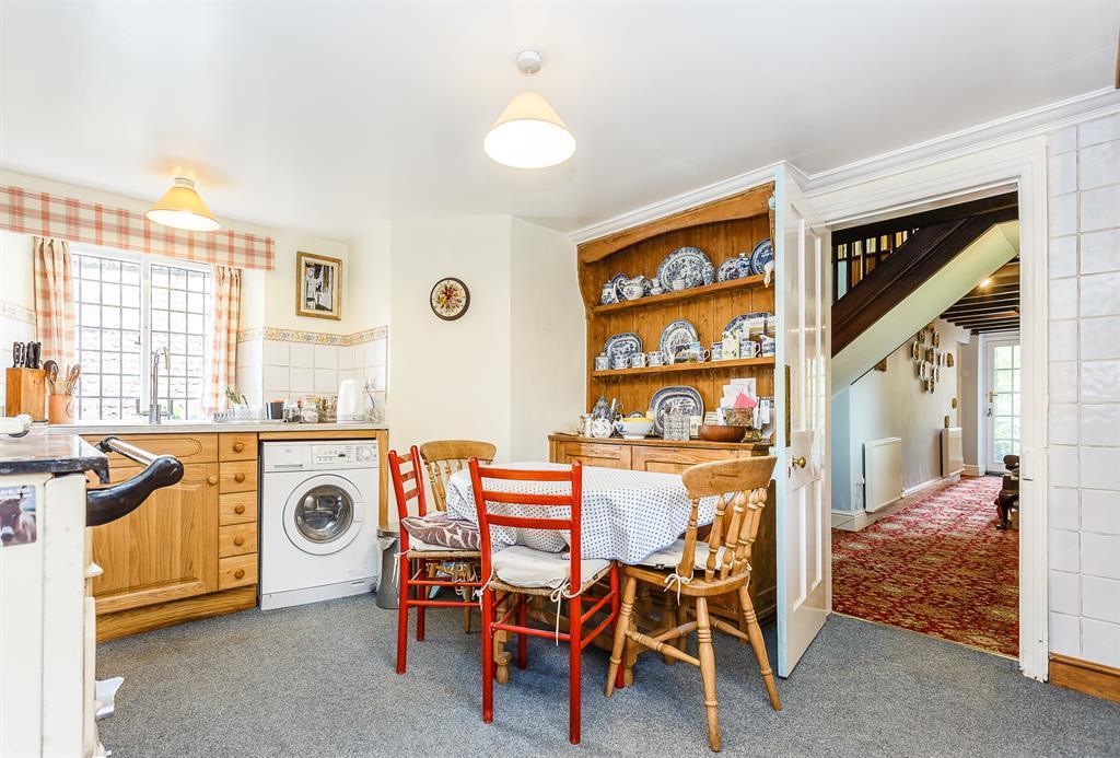 ENTRANCE HALL Storage cupboard, power points, telephone point, character views, picture wall lights, door to garden, stairs with decorative oak banisters to first floor landing. KITCHEN 4.