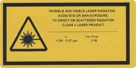 Mephisto Laser Operator s Manual Table 1-2.