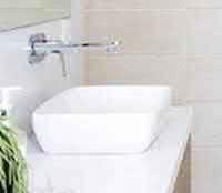slimline Ensures all plumbing is concealed Ideal