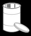 Metal Containers Steel cans and lids Aluminum cans and lids Aerosol cans and caps For food; canned food, pet food.