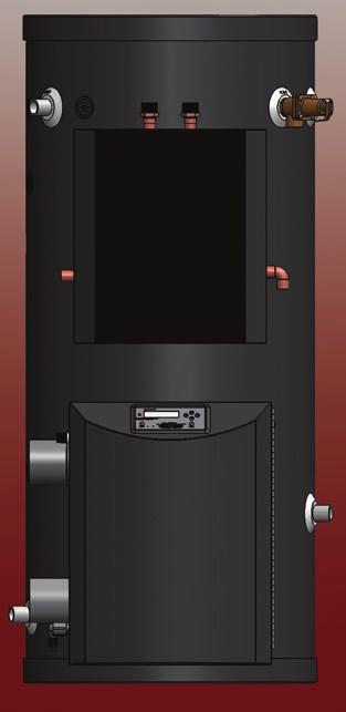 Saves on space Imagine fitting a water heater, boiler, and buffer tank into a space as small as 34 x 53. The new Versa-Hydro does it!