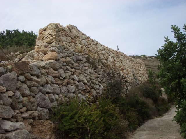 Traditional stone walls