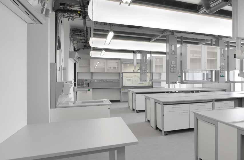 9 General Our innovative developments have made us the laboratory market leader in Europe. Our products set the benchmark worldwide, and have definitely molded the laboratory workstation.