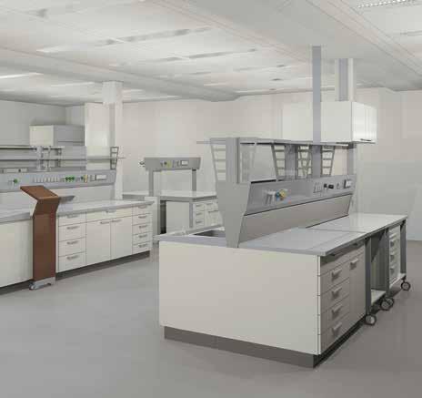 39 Laboratory planning 222General Our service goes far beyond merely manufacturing the finest laboratory furniture.