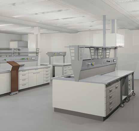 39 Laboratory planning 210General Our service goes far beyond merely manufacturing the finest laboratory furniture.