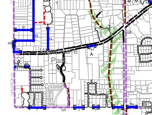 Not extending the existing street stub from Siena would necessitate City Council approval of a variance.