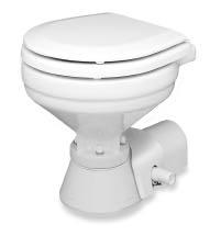 The Marine Throne "all the comforts of home" Model TMT S/37045/X-Series QUIET - FLUSH ELECTRIC TOILET FEATURES Very quiet flush cycle - like a household toilet Single button flush actuator - with
