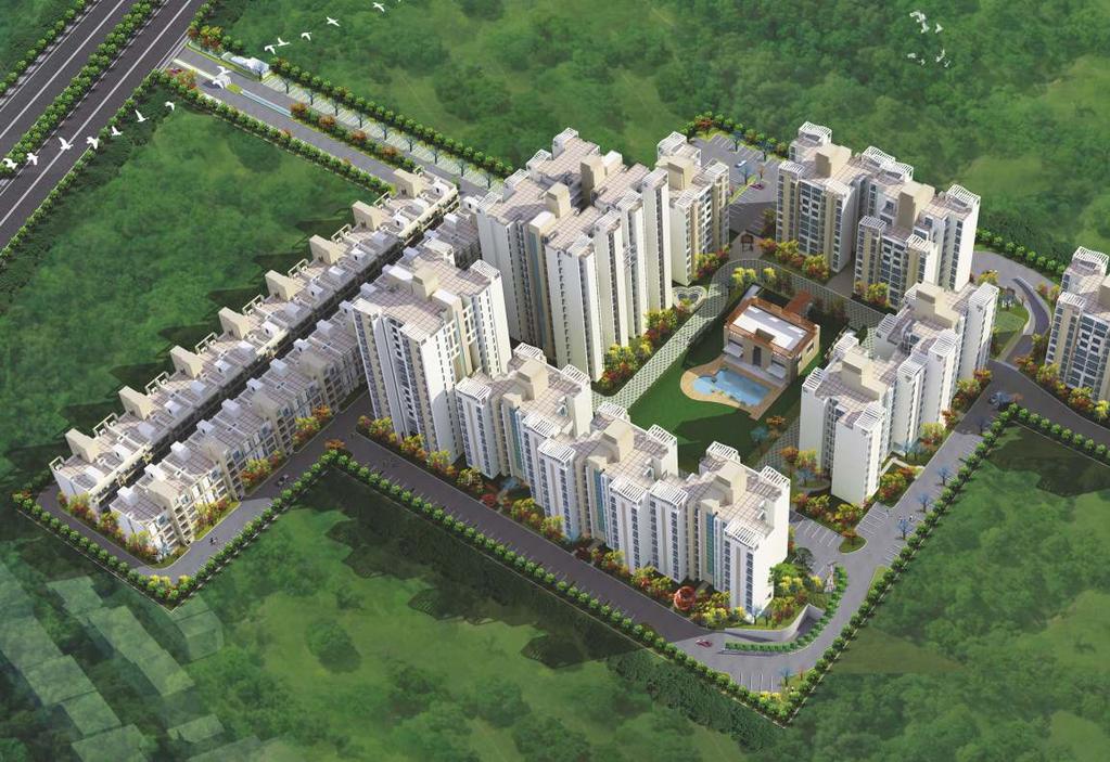 THE QUALITY OF LIFE ON OFFER IS SUPERLATIVE ALL PERVADING SERENITY, GREENERY AND PRIVACY.