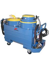 TECNOIL 250 MP INDUSTRIAL VACUUM FOR CHIPS AND OIL RECOVERY Voltage Volts Hertz 230/400 50 Max Vacuum Rate* mm.