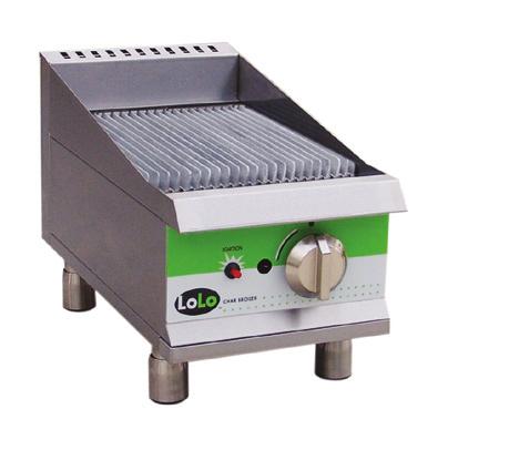 Gas Countertop Heavy Duty LoLo Char Broiler Steaks, burgers, fish, chicken, shish kabobs the LoLo Char Broiler broils these savory temptations and more to picture-perfect