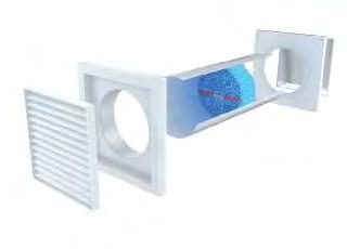 Triton Home Vent Core Drill Ventilator Triton Home Dry Vent offer a range of passive ventilation units designed to allow water vapour to escape from a building in a controlled way.