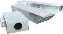 (Model: BOXER) Typical roof installation of this powerful Air Handling Unit.