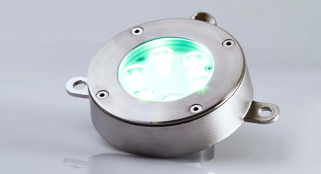 SL3255 SURFACE MOUNT UNDERWATER LIGHT The SL3255 underwater surface-mount fittings are suitable for underwater illumination where a recessed option is not suitable.