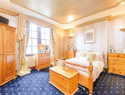 There are two further large double bedrooms on this floor, one of which is utilised as a superb upstairs sitting room, exquisite décor and a