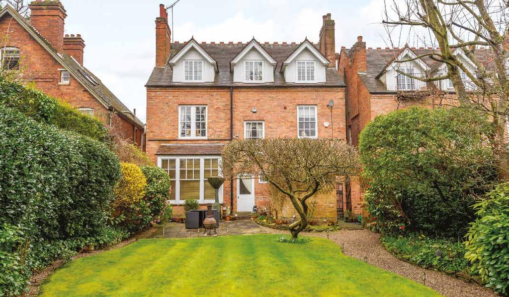 OUTSIDE Outside, and in perfect proportion to this substantial family home, is the equally generous gardens.