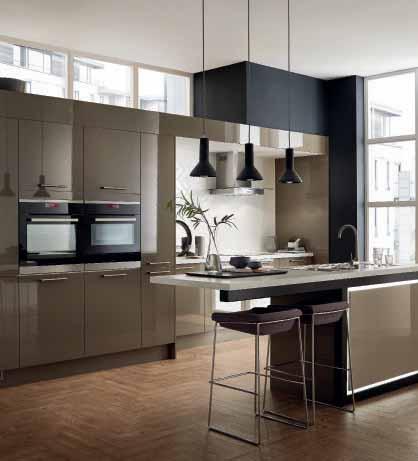 This range is versatile and capable of customisation, with handles and colour
