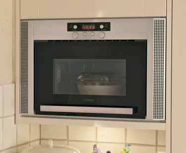 Wall unit microwave Lamona wall unit microwave Stainless steel HJ7030-4 Power levels - Programmable clock/timer - 24 Hour