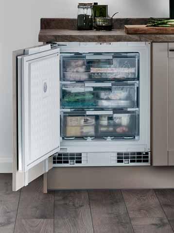 failure CFC/HFC free Neff built-under integrated freezer White HNF6400 - Defrost - 3 Compartments - H820mm x W598mm x D548mm - 2 year guarantee subject to registration