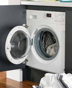 5kg load) 7 kg 1200 ECON Wash load C Spin speed RPM Economy programme Cold fill utomatic load detection system Wash rating Drying rating Integrated washer dryer Integrated washer dryer White 1400rpm