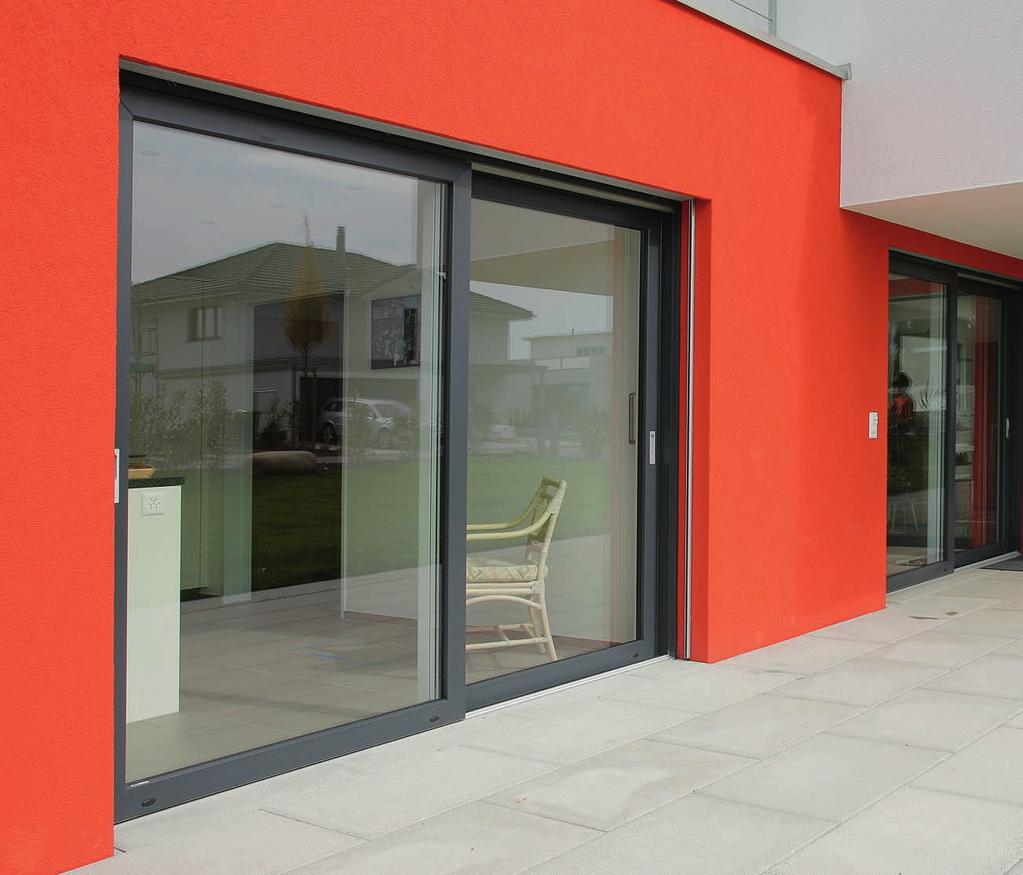 Slimfold doors are designed and manufactured in a way that allows anyone to effortlessly fold and slide the panels away to open the area up.