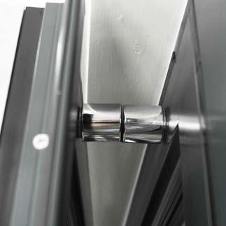 The optional trickle vent is a small opening integrated into the head section of the door sash that allows for small amounts of ventilation.