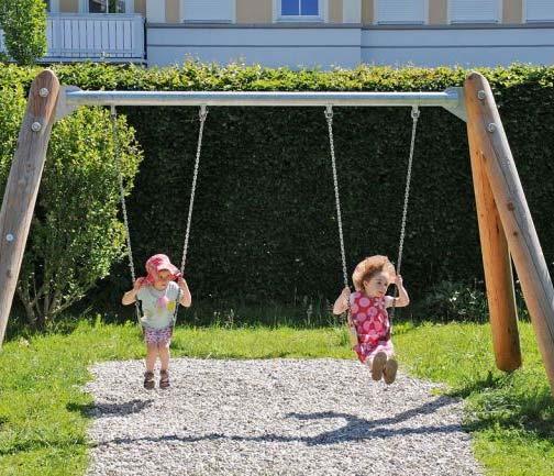 TODDLER & ADA SWING SET $15,000 A traditional