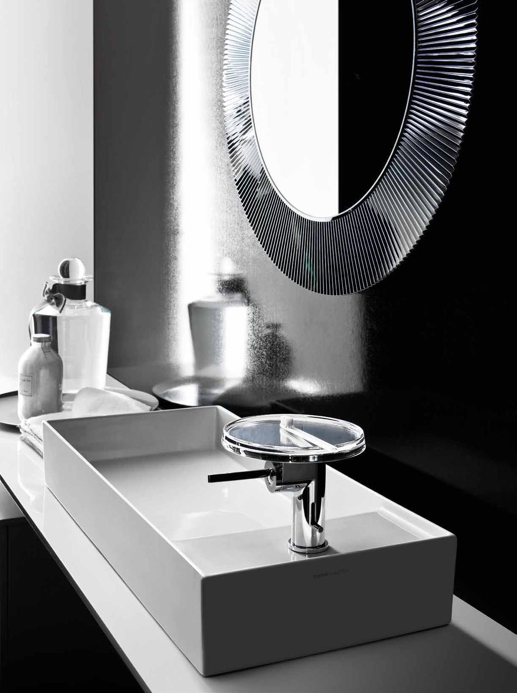 BASINS ARE NOT BASIC ANYMORE SaphirKeramik is an innovative material made by LAUFEN to defy the conventions of Sanitaryware design.