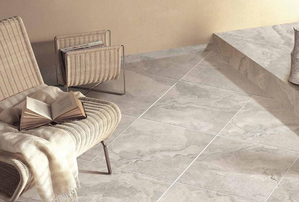 The care put into the detailing of these porcelain tiles make them unmistakably