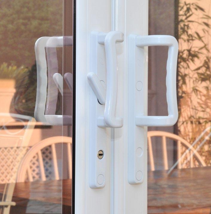 White Gold Black Chrome Accessories As each Liniar patio door is manufactured to your own specific