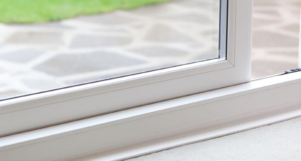 Thresholds Liniar patio doors can be supplied with a standard cill, in