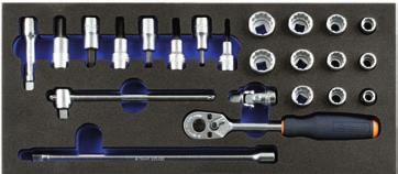 Set of socket wrench (-edged size 8 9,