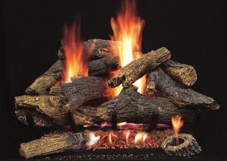 Refractory logs carry a limited lifetime warranty against defects in materials and workmanship. Ceramic logs carry a 5-year warranty.