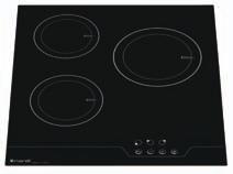 4ht 8 Induction glass ceramic hob Touch control operation with acoustic signal induction zones with Booster function - Security