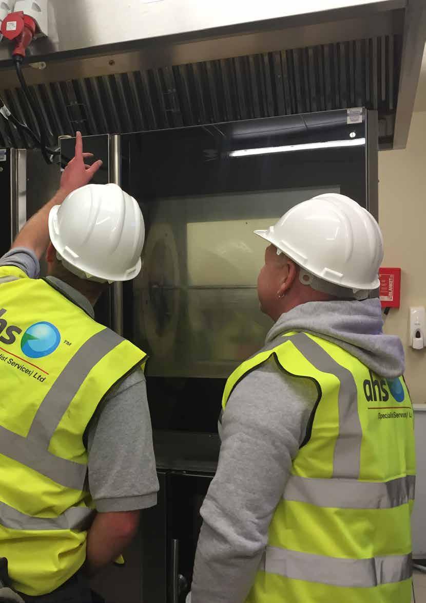 Kitchen Ventilation and Heat Recovery Units At AHS Specialist Services we create healthier, more productive kitchen environments that deliver energy savings, reduce costs and provide a sustainable