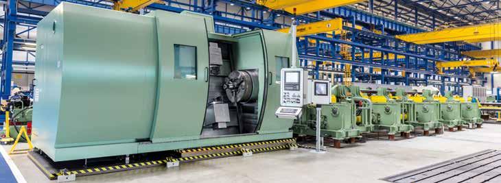 The product portfolio includes not only high-precision machines with a rotating tube (type TCG) but also high-performance machines with rotating tools (type CTM).